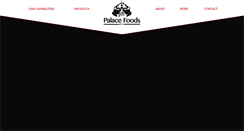 Desktop Screenshot of palacefoodsinc.com